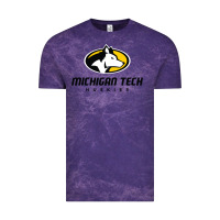 Cloud Purple michigan tech huskies Vintage Tee - linhVisuals