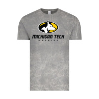 Cloud Rock michigan tech huskies Vintage Tee - linhVisuals