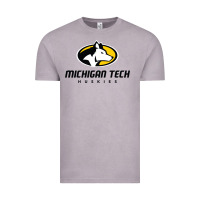 Vintage Zinc michigan tech huskies Vintage Tee - linhVisuals