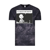 Cloud Black my anxieties have anxieties   peanuts Vintage Tee - linhVisuals
