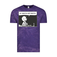 Cloud Purple my anxieties have anxieties   peanuts Vintage Tee - linhVisuals