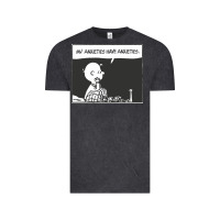 Vintage Black my anxieties have anxieties   peanuts Vintage Tee - linhVisuals
