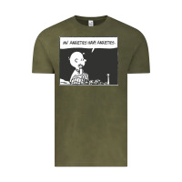 Vintage Olive my anxieties have anxieties   peanuts Vintage Tee - linhVisuals