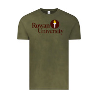 Vintage Olive rowan university Vintage Tee - linhVisuals