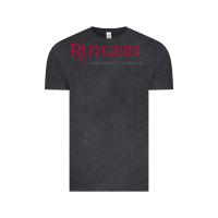 Vintage Black rutgers university–camden Vintage Tee - linhVisuals
