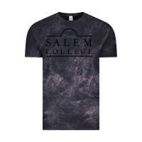 Cloud Black salem college Vintage Tee - linhVisuals