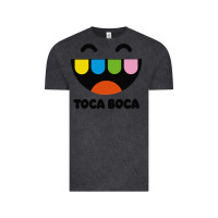 Vintage Black toca Vintage Tee - linhVisuals