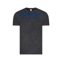 Vintage Black simmons university Vintage Tee - linhVisuals