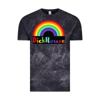 Cloud Black dick house Vintage Tee - linhVisuals
