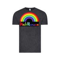 Vintage Black dick house Vintage Tee - linhVisuals