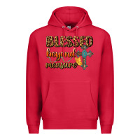 Cardinal Blessed Beyond Measure Premium Hoodie - BundleAndBundleShop