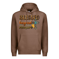 Chestnut Blessed Beyond Measure Premium Hoodie - BundleAndBundleShop