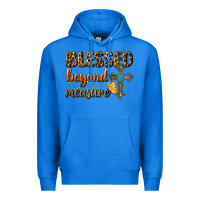 True Royal Blessed Beyond Measure Premium Hoodie - BundleAndBundleShop