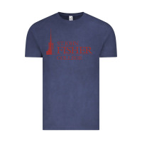 Vintage Denim st. john fisher collage Vintage Tee - linhVisuals