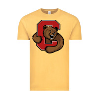 Vintage Mustard The cornell big red Vintage Tee - linhVisuals