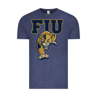 Vintage Denim The fiu panthers Vintage Tee - linhVisuals