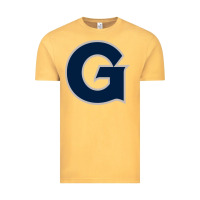 Vintage Mustard The georgetown hoyas Vintage Tee - linhVisuals