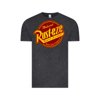 Vintage Black Rust Eze Vintage Tee - linhVisuals
