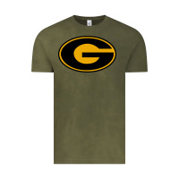 Vintage Olive The grambling state tigers Vintage Tee - linhVisuals