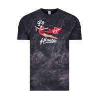 Cloud Black princess diana virgin atlantic fly atlantic Vintage Tee - linhVisuals