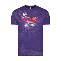 Cloud Purple princess diana virgin atlantic fly atlantic Vintage Tee - linhVisuals