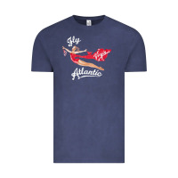 Vintage Denim princess diana virgin atlantic fly atlantic Vintage Tee - linhVisuals