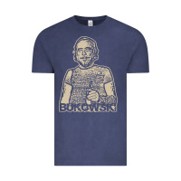 Vintage Denim vintage charles bukowski Vintage Tee - linhVisuals