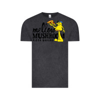 Vintage Black mellow mushroom Vintage Tee - linhVisuals