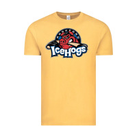 Vintage Mustard Ice-Hogs Vintage Tee - linhVisuals