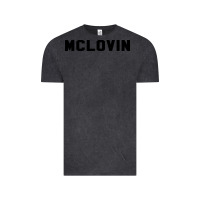 Vintage Black mclovin novelty humor Vintage Tee - linhVisuals