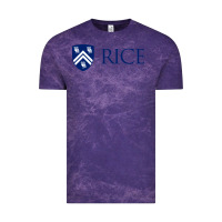 Cloud Purple Rice University Vintage Tee - linhVisuals