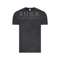 Vintage Black Rider University Vintage Tee - linhVisuals