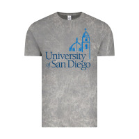 Cloud Rock University of San Diego Vintage Tee - linhVisuals