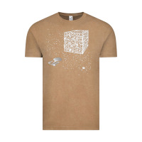 Vintage Coffee qr code cube we are the borg Vintage Tee - linhVisuals