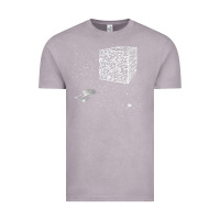 Vintage Zinc qr code cube we are the borg Vintage Tee - linhVisuals
