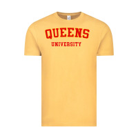 Vintage Mustard queens university Vintage Tee - linhVisuals