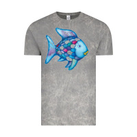 Cloud Rock rainbow fish Vintage Tee - linhVisuals