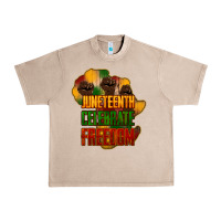 French Oak juneteenth celebrate freedom Urban Heavy Tee - NancyCooperArtShop