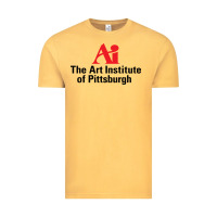 Vintage Mustard Art Institute of Pittsburgh Vintage Tee - linhVisuals