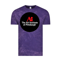 Cloud Purple Art Institute of Pittsburgh Vintage Tee - linhVisuals