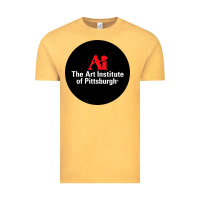 Vintage Mustard Art Institute of Pittsburgh Vintage Tee - linhVisuals
