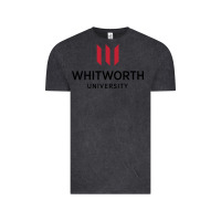 Vintage Black whitworth university Vintage Tee - linhVisuals