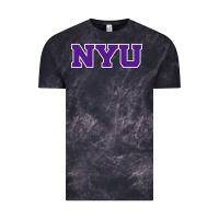 Cloud Black new york university nyu Vintage Tee - linhVisuals