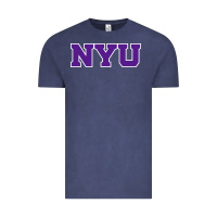 Vintage Denim new york university nyu Vintage Tee - linhVisuals