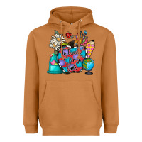 Meerkat to teacher is to first love Heavyweight Hoodie - CowhideDigitalArt