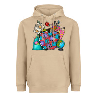 Mushroom to teacher is to first love Heavyweight Hoodie - CowhideDigitalArt