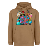 Toasted Coconut to teacher is to first love Heavyweight Hoodie - CowhideDigitalArt