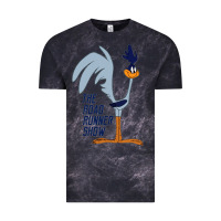 Cloud Black The Road Runner Show Vintage Tee - linhVisuals