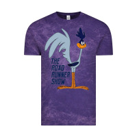 Cloud Purple The Road Runner Show Vintage Tee - linhVisuals