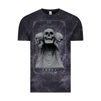 Cloud Black hunt showdown anniversary three of skulls black t shirt Vintage Tee - linhVisuals